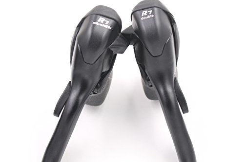 Micronew double 2 x 7 vitesses pour vélo de route Dérailleur leviers de frein pour Shimano Microshift Manette