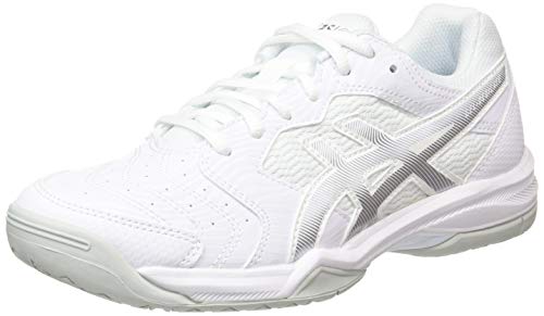 ASICS Gel-Dedicate 6, Chaussures de Tennis Femme, Blanc (White/Silver 101), 40 EU