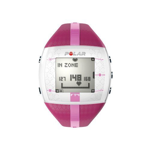 Polar FT4 moniteur de fréquence cardiaque et montre de sport, femme, violet/rose