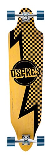 Osprey Bolt Twin Tip Fade Skateboard Noir/Jaune