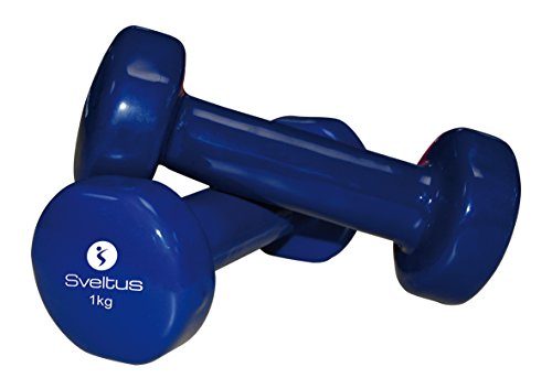 Sveltus - Haltères Epoxy - 1kg - Bleu