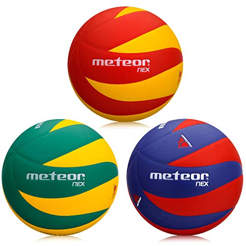 meteor Ballon de Volleyball Soft Touch Volley Ball Official Size 5 Indoor Game New