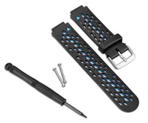 Garmin - Bracelet de rechange pour Montres Forerunner 620 - Noir/Bleu