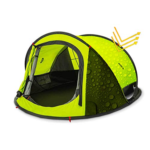 Zenph Tente Camping pour 2-3 Personnes Automatique, Pop Up Ouverture Rapide Tente instantanée Camping Randonnée Familiale Exterieur