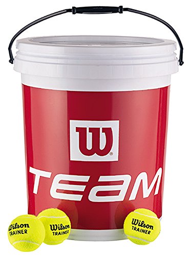 Wilson Balles de Tennis, Trainer Tball, Lot de 72 balles dépressurisées, Jaune, WRT131200