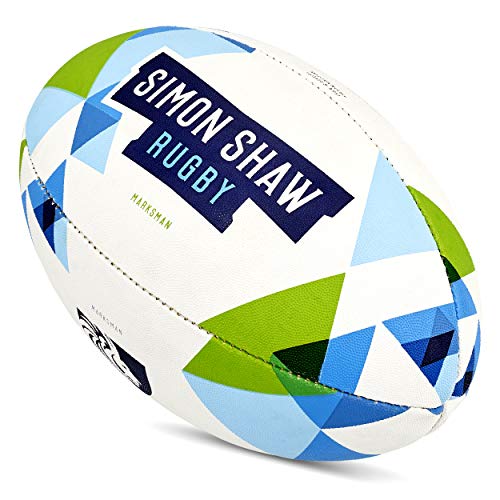 Simon Shaw Ballon de Rugby Marksman Taille 4