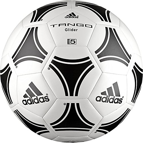 adidas Tango Glider Ballon de Football Mixte Adulte, Blanc/Noir, Taille 5