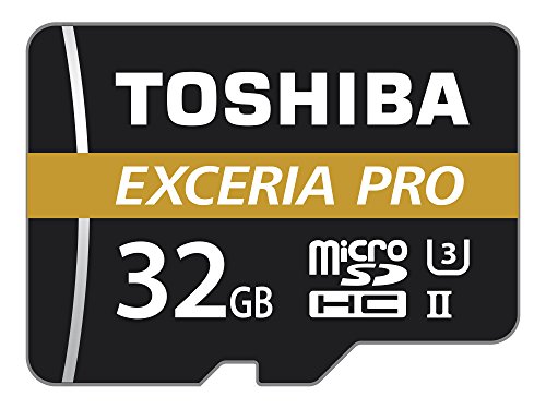 Toshiba Exceria Pro THN-M501G0320E7 Carte mémoire microSD Class 10 32 Go