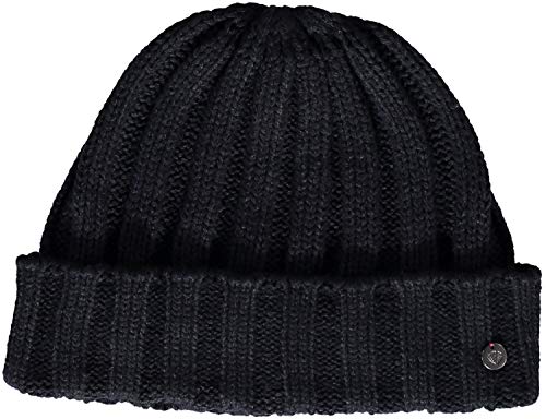 Fraas Bonnet Manchette pour Homme - Bonnet en Tricot Unicolore de Haute qualité - Taille Unique pour la Plupart des Chapeaux d'hiver