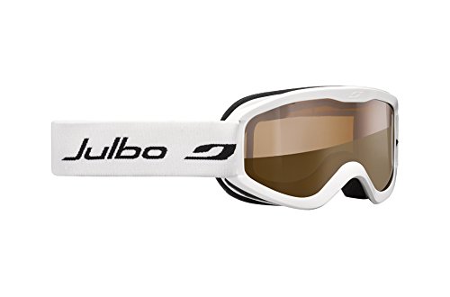 Julbo Proton Masque de ski Mixte Enfant, Blanc, Taille S