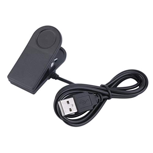 Jiobapiongxin JBP-X Câble de Recharge USB Compact en Plastique Noir et léger pour Garmin Approach S1 Forerunner 110 210est (Violet)