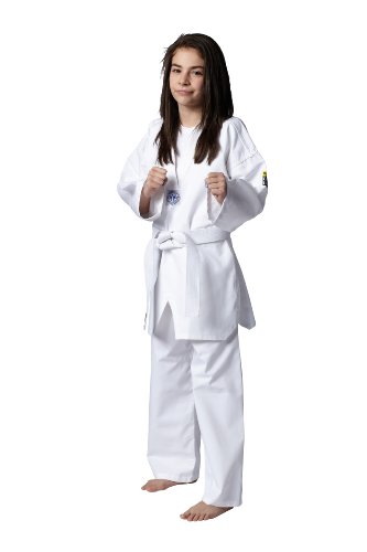 KWON Kimono pour enfant Taekwondo Song Blanc blanc 120 cm