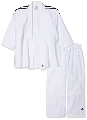adidas - J350 - Kimono de judo - Mixte - Blanc - Taille: 150
