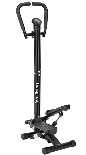 Innoliving FIT-804 Stepper avec Guidon, Noir