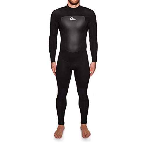 Quiksilver 4/3mm Prologue Combinaison de Surf/Plongée Homme, Black, FR : L (Taille Fabricant : L)