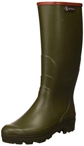 Aigle Chambord Pro 2, Bottes de Travail Homme, Vert (Kaki 001), 43 EU