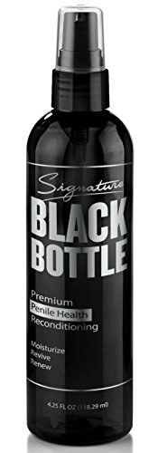 Crème Pénienne Hydratante - Approuvée par les urologues et dermatologues - Soulage les frottements, réduit la sécheresse et les irritations - Vitamines et acides aminés - Signature Black Bottle