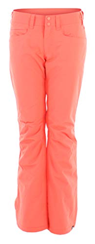 Roxy Backyard-Pantalon de Ski/Snowboard pour Femme, Living Coral, FR : M (Taille Fabricant : M)