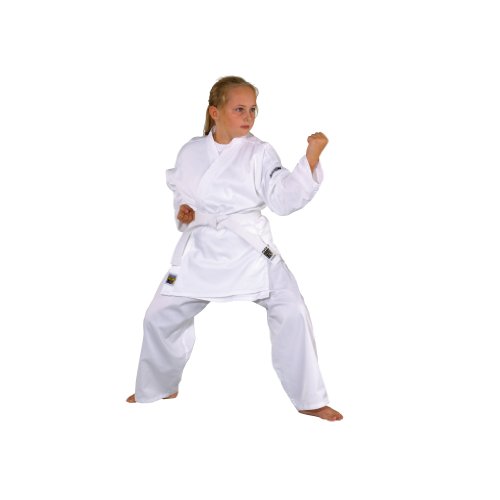 KWON Kimono de karaté pour Enfant Blanc Blanc 120 cm