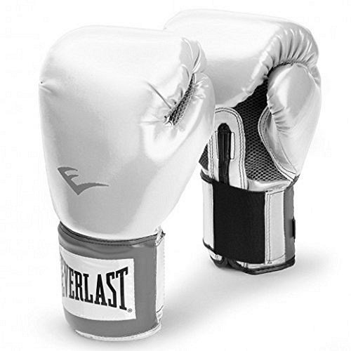 Everlast Pro Style Pu Pro Bag Gloves Gants de boxe Blanc 12oz