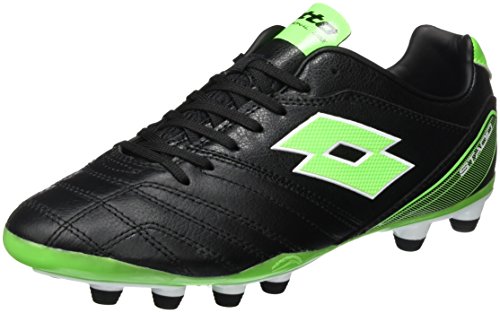 Lotto Sport S3955, Chaussures de Football Homme, Noir (Blk/Mint FL), 44 EU