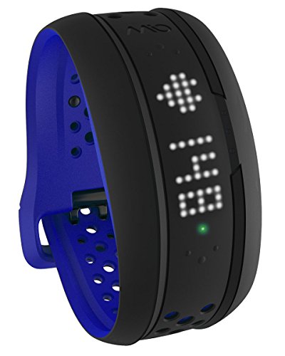 MIO Fuse Bracelet/Traquer d'activités + Cardiofréquencemètre sans ceinture Cobalt Taille S/M