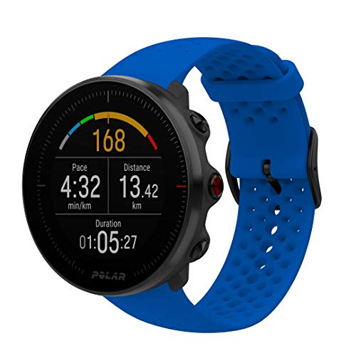 Polar Vantage M Montre Multisport Adulte Unisexe, Bleu, M/L