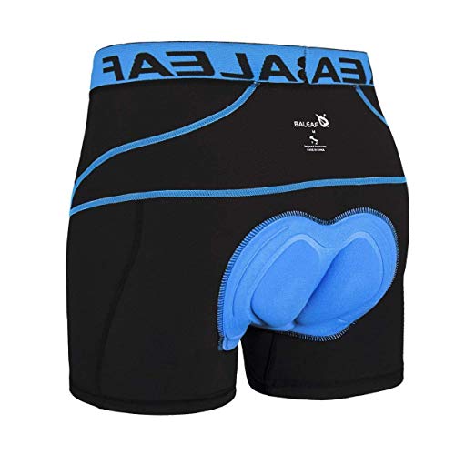 Baleaf Caleeçon de Cyclisme Avec Peau Pour Homme Bleu Taille XL