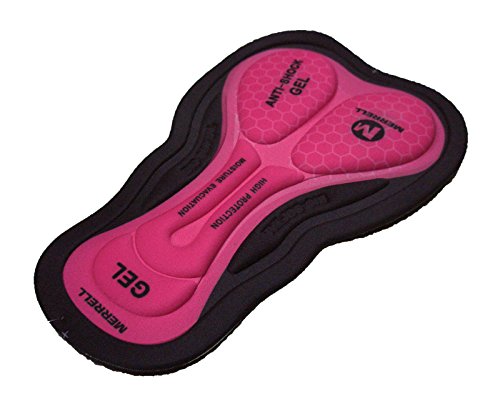 2852M Housse pour selle de vélo en peau de chamois 3D en gel anti-bactérien et anti-parasitaire Multidensité 120 Pour femme