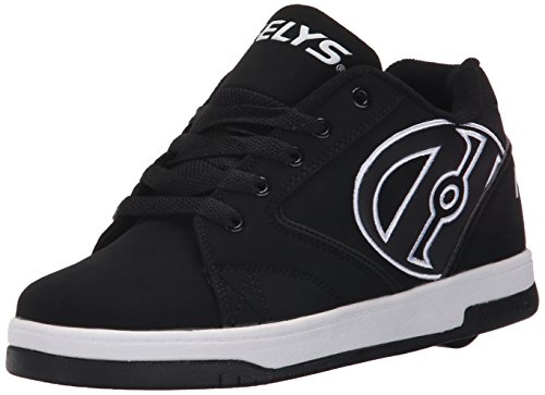 Heelys Propel 2.0, Chaussures garçon, Noir (Black/White), 38 EU