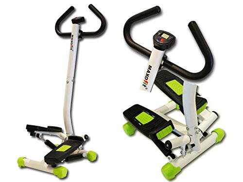 MAXOfit Stepper Greenline MF-15 avec Guidon et Compteur électronique