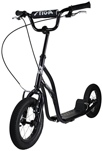 Stiga STR Trottinette Mixte Enfant, Noir