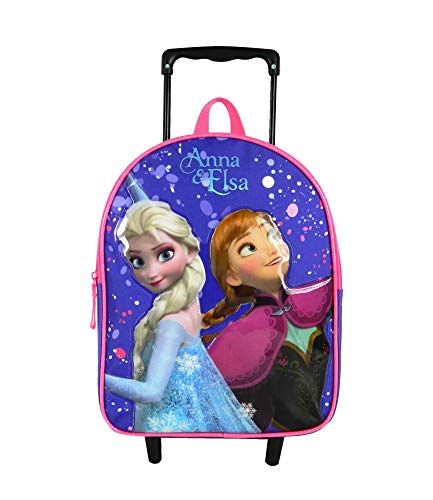 Sac à dos à roulettes 31cm La Reine des Neiges Violet Disney