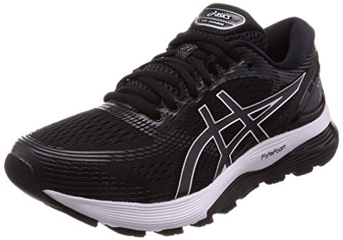 ASICS Gel-Nimbus 21, Chaussures de Running Compétition Homme, Multicolore (Black/Dark Grey 001), 43.5 EU