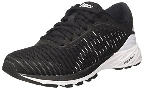 ASICS Dynaflyte 2, Chaussures de Running Compétition Femme, Noir (Black/White/Carbon), 37 EU