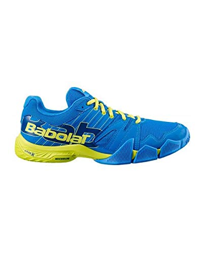 Babolat Chaussures Padel Homme Pulsa Bleu/Jaune AH 2019