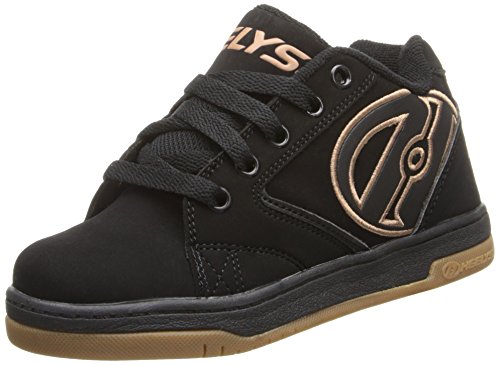 Heelys Propel 2.0, Chaussures Roue garçon, Noir (Black/Gum), 38 EU