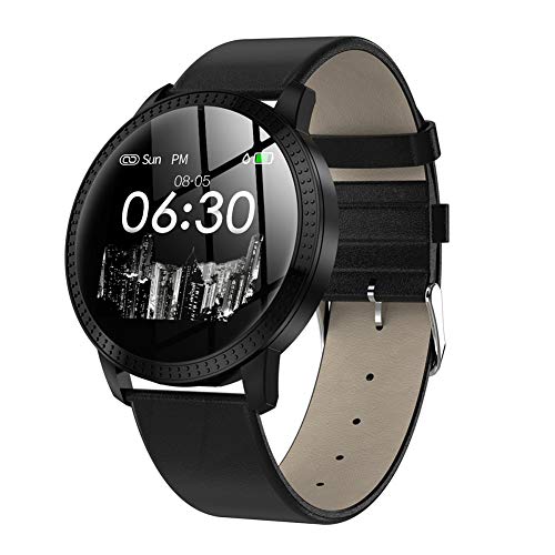 junchengdg Montre Connectée Femmes Montre Sport avec Cardiofréquencemètre Podomètre Fonction physiologique féminine IP67 Étanche Compatible avec Android et iOS