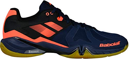 Babolat Chaussures de Tennis en Salle Shadow Spirit pour Homme, Marine, 47