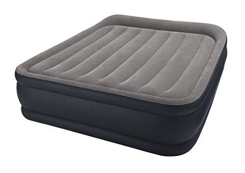 Intex - Matelas gonflable - Queen Deluxe Pillow - 1-pers. - 203x152x42 cm