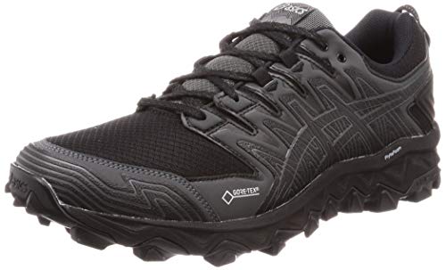 ASICS Gel-Fujitrabuco 7 G-TX, Chaussures de Running Compétition Homme, Multicolore (Black/Dark Grey 001), 40 EU