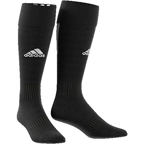 adidas Santos Sock 18 Chaussettes Mixte Adulte, Black/White, FR : L (Taille Fabricant : 4345)