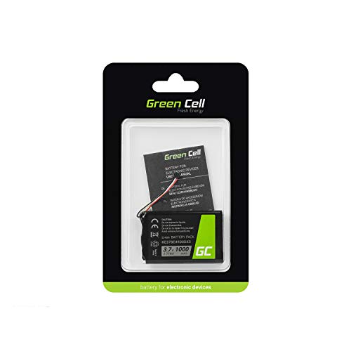 Green Cell KE37BE49D0DX3 361-00035-00 361-00035-03 Batterie pour Garmin Edge 800 810 Nuvi 1205 1250 1260 2300 2360 2370 2405 2447 2455 2495 2545 2555 2595 2597 (Li-ION Cells 1000mAh 3.7V)