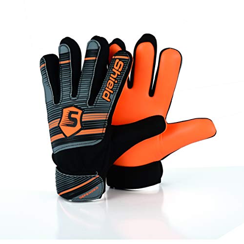 Shield Gant Gardien Football Enfant ECONOTECH (Orange, 4)