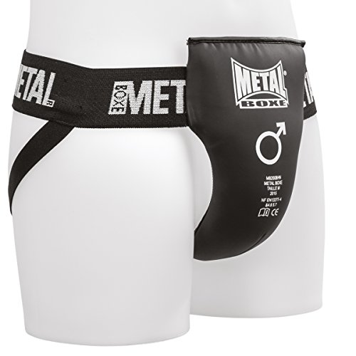 METAL BOXE Semi-Pro Coquille Homme, Noir, L