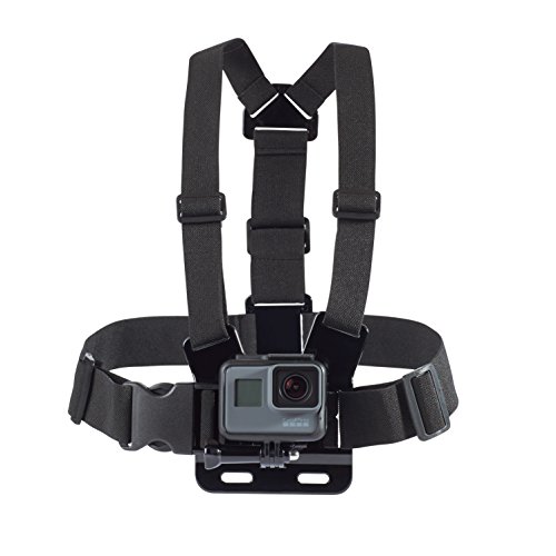 AmazonBasics Harnais de poitrine avec fixation pour caméra GoPro (tous modèles)