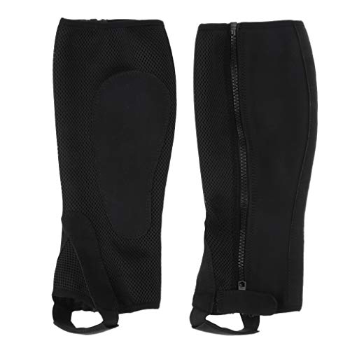 Baoblaze 1 Paire Guêtres d'équitation Demi-jambières Protège-Jambes Garde Protecteur - S