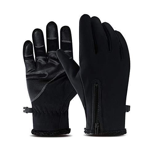 SUXMAN Gants Tactiques Anti-Glissant Anti-Usure pour Moto Vélo VTT Scooter Cyclisme Randonné Airsoft Camping Chasse Homme (Noir, M)