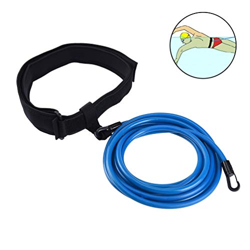 RUNACC Résistance Ceinture de Natation réglable Entraînement de Natation Bungee Durable schwimmgürtel pour entraînement