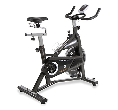 BH Fitness Khronos Basic II 10006327 Vélo de biking a friction - roue d'inertie de 20 Kg - Courroie Poly-V